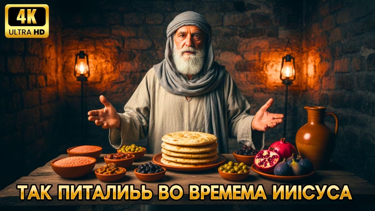 ТАКИМ БЫЛО ПИТАНИЕ ВО ВРЕМЕНА ИИСУСА — ЧТО ЕЛИ 2.000 ЛЕТ НАЗАД