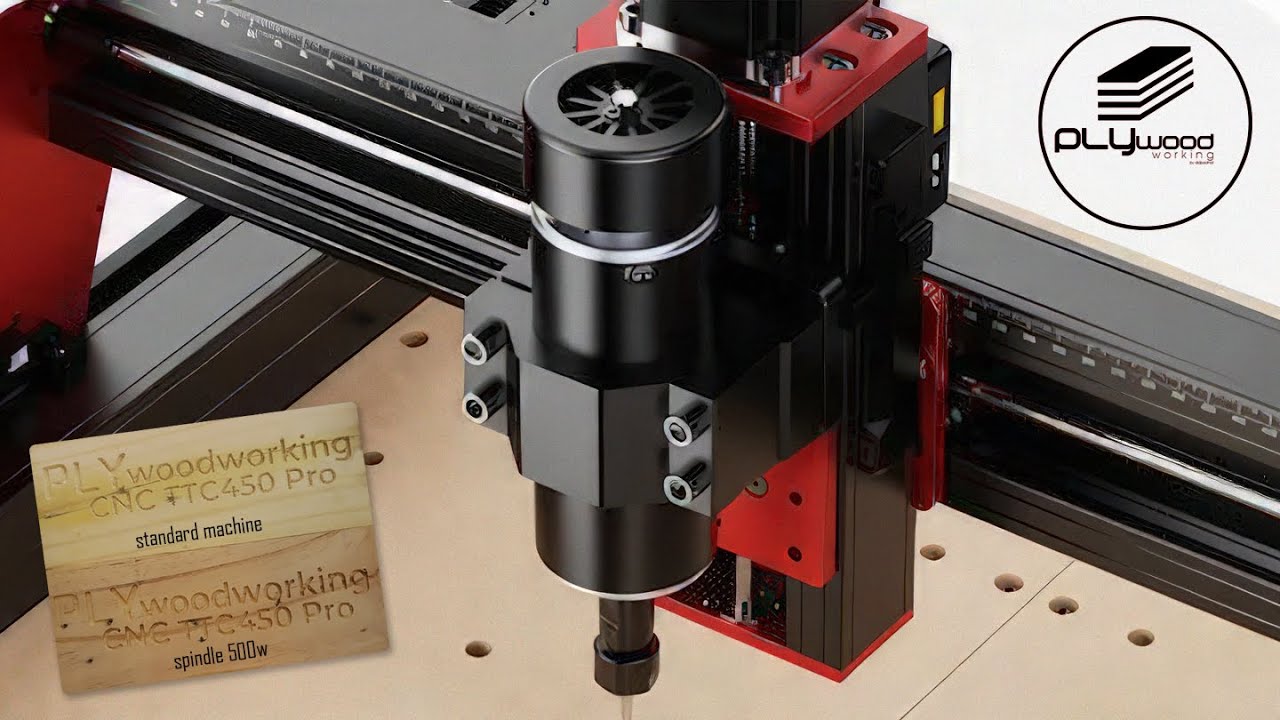 You don't believe with the result !! Two Trees TTC450 PRO upgrade with 500w Spindle