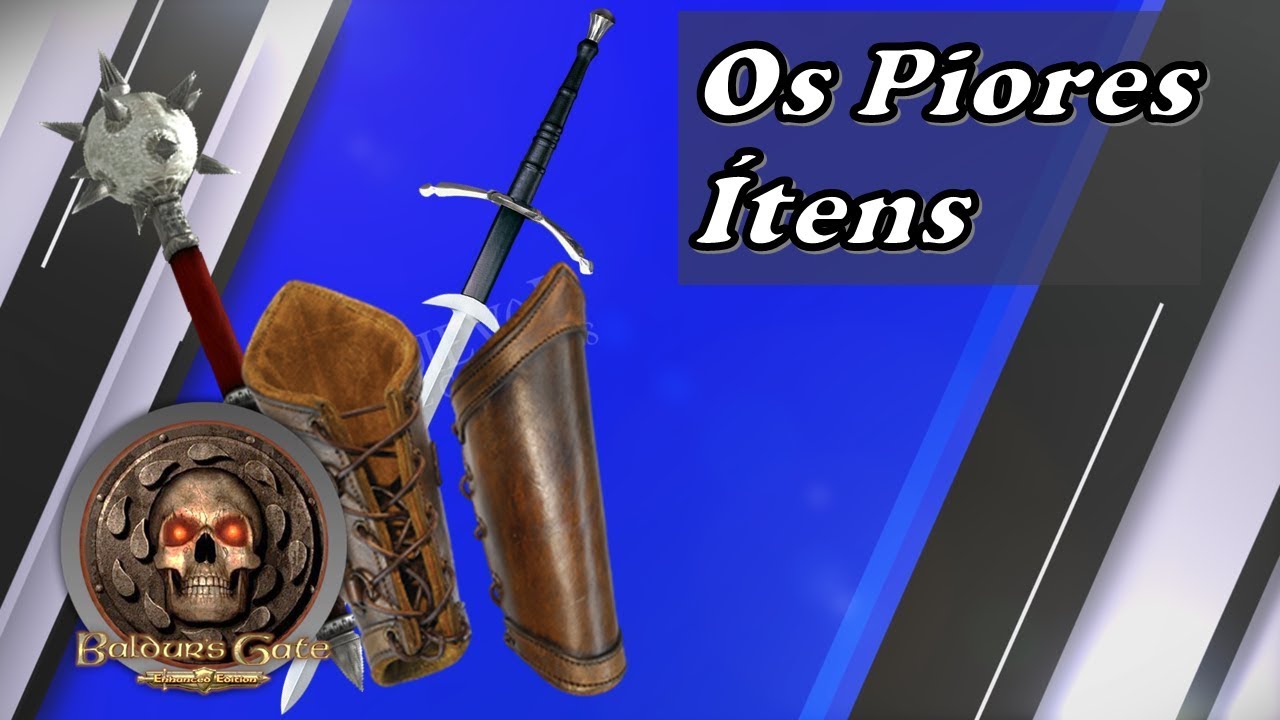 Os Piores itens (Armas, anéis e armaduras) Baldurs Gate Enhanced edition