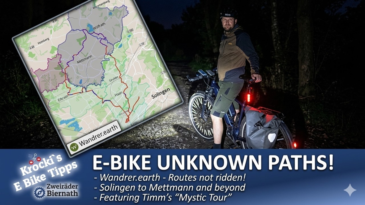 E Bike Tour auf unbekanten Wegen