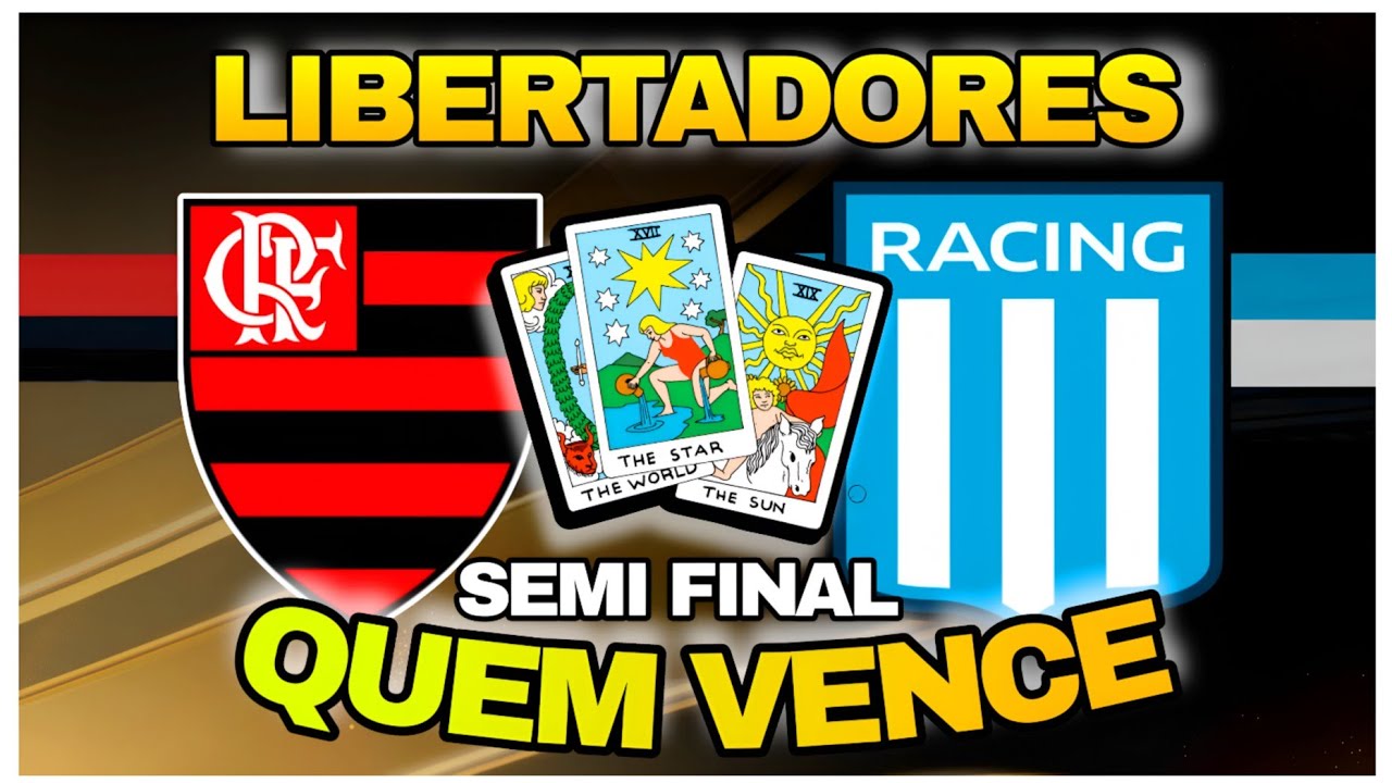 FLAMENGO X RACING LIBERTADORES DA AMÉRICA - JOGO DE IDA - QUEM VENCE🔮