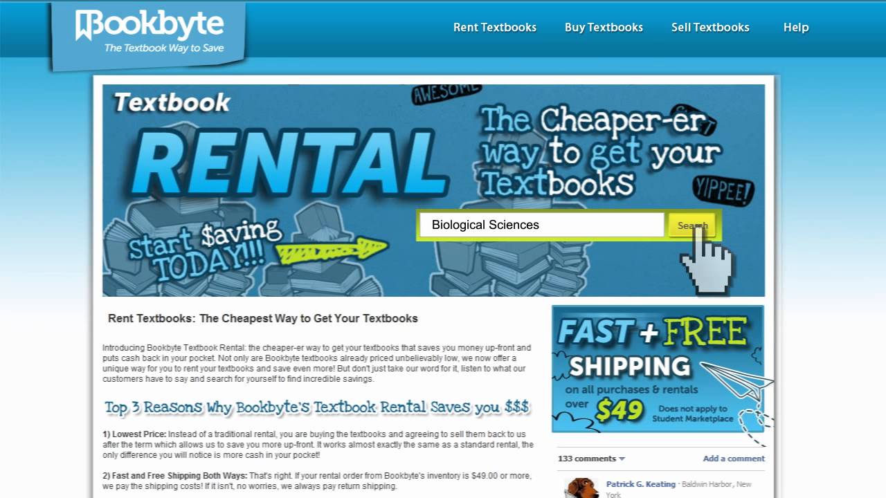 Bookbyte Textbook Rental Program