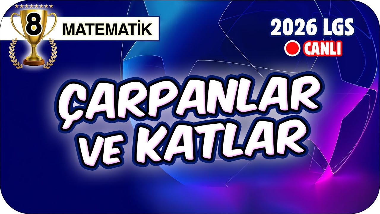 Çarpanlar ve Katlar 📘 8MAT1 