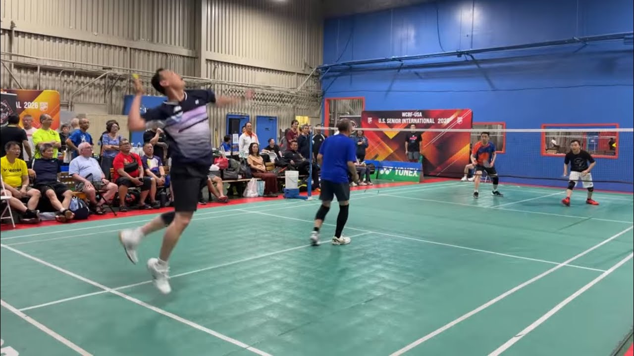 US Senior International 2026 | MD 110 F | Tony Gunawan/Anson Lau vs Jimjim Huang/Shen Xiong Wen