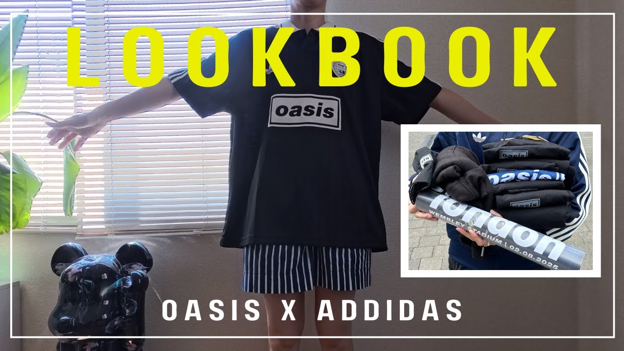 【 oasisグッズレビュー 】海外推し活／adidas／levi'sコラボライヴグッズ一気見せ！