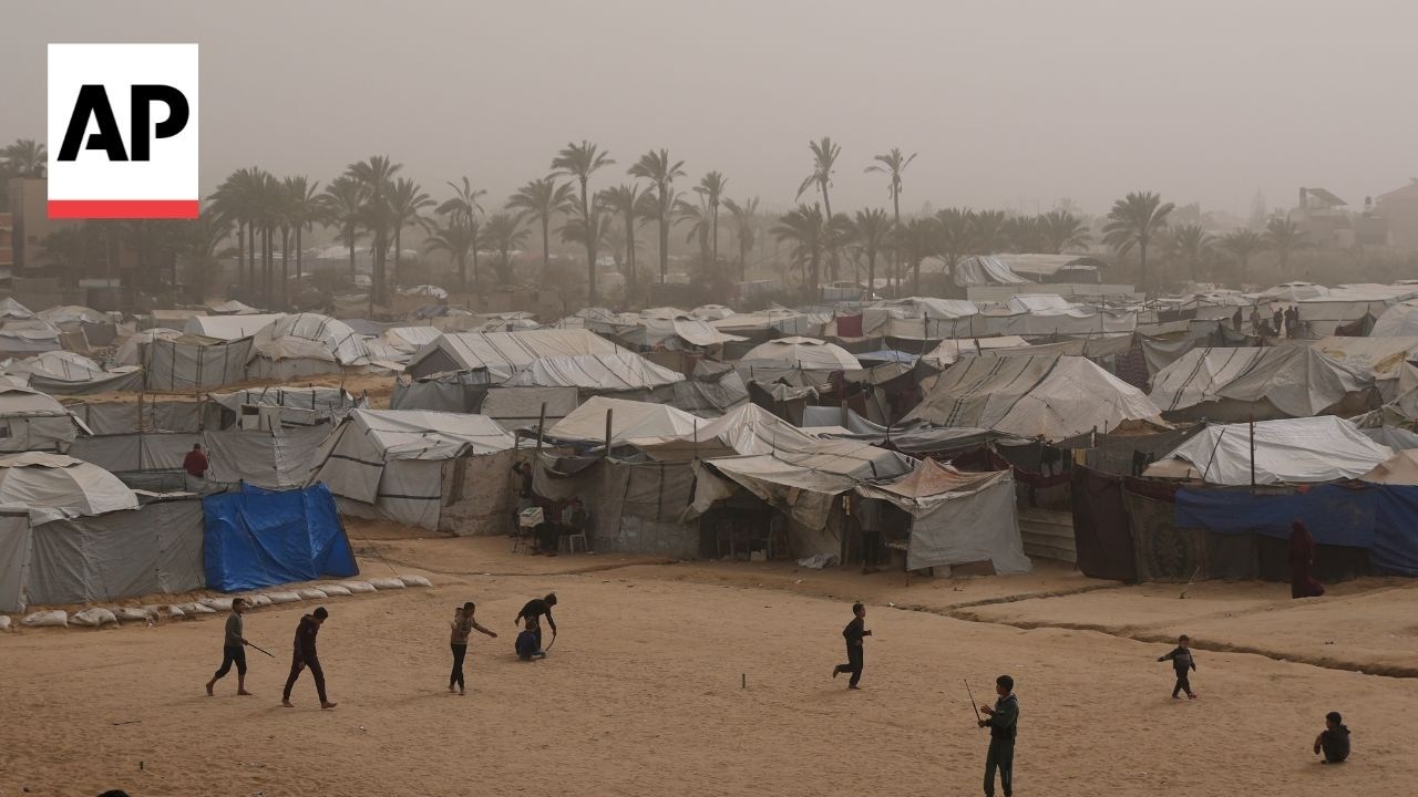 Dust storm engulfs Israel and Gaza