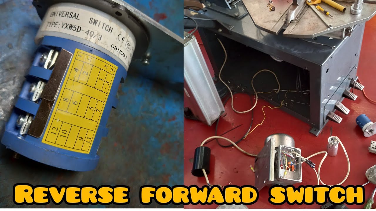 Connect motor line reverse forward switc tire changer@dodznb238|#09075850994