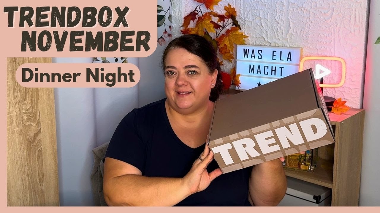Unboxing der veganen Trendbox November 🥂 | Dinner Night Edition mit über 100€ Warenwert!