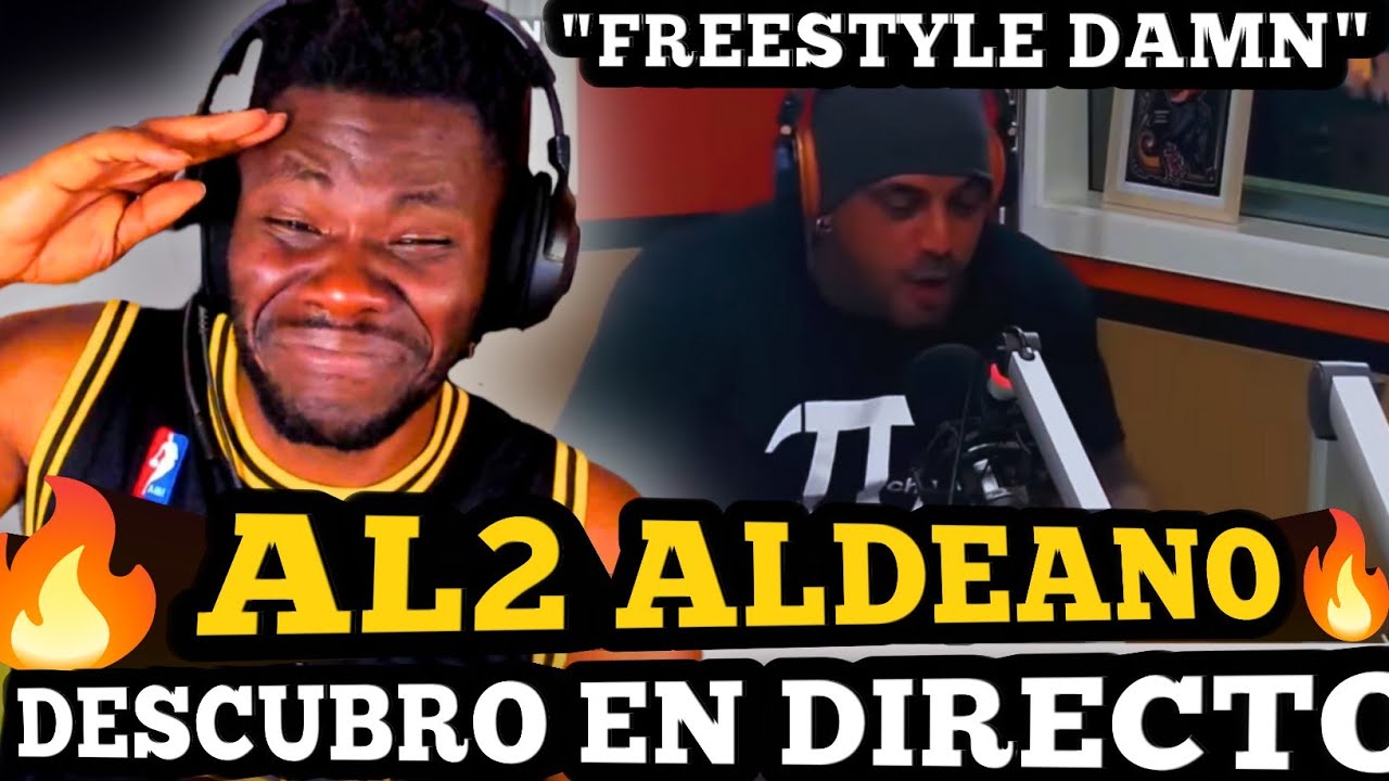 🔥IMPROVISACION rap en DAMN! que nunca imaginé: Al2 DESTRUYENDOLO