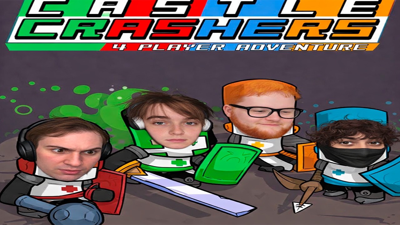 ХЕЛИН ИГРАЕТ В Castle Crashers СТАКОМ  | HELIN139 (Sasavot, Rostikfacekid, Formixyouknow)