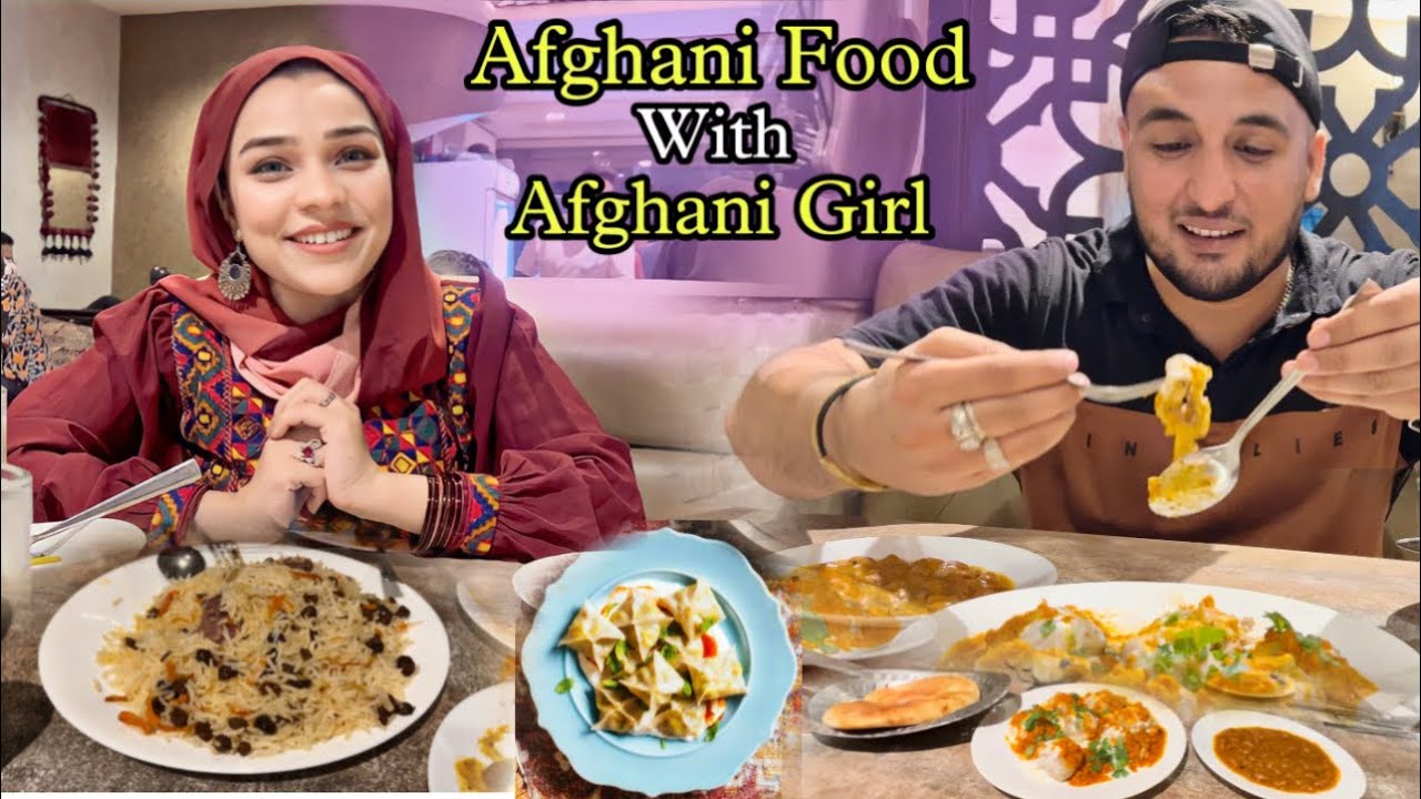 Afghani Food With Afghani Girl 🥗🥙 | Shailab Vlogs | Food