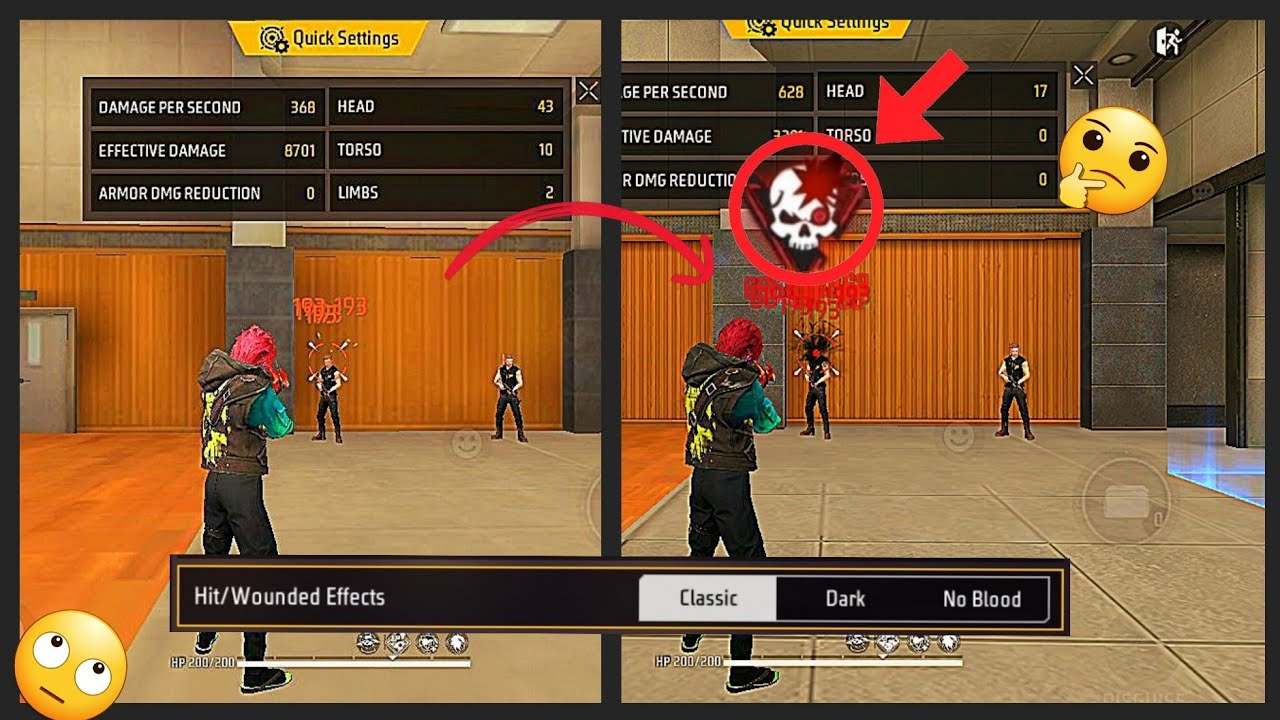 How to add hit/wound effect in Indian server ||Change blood colour in Indian server||#viral#freefire