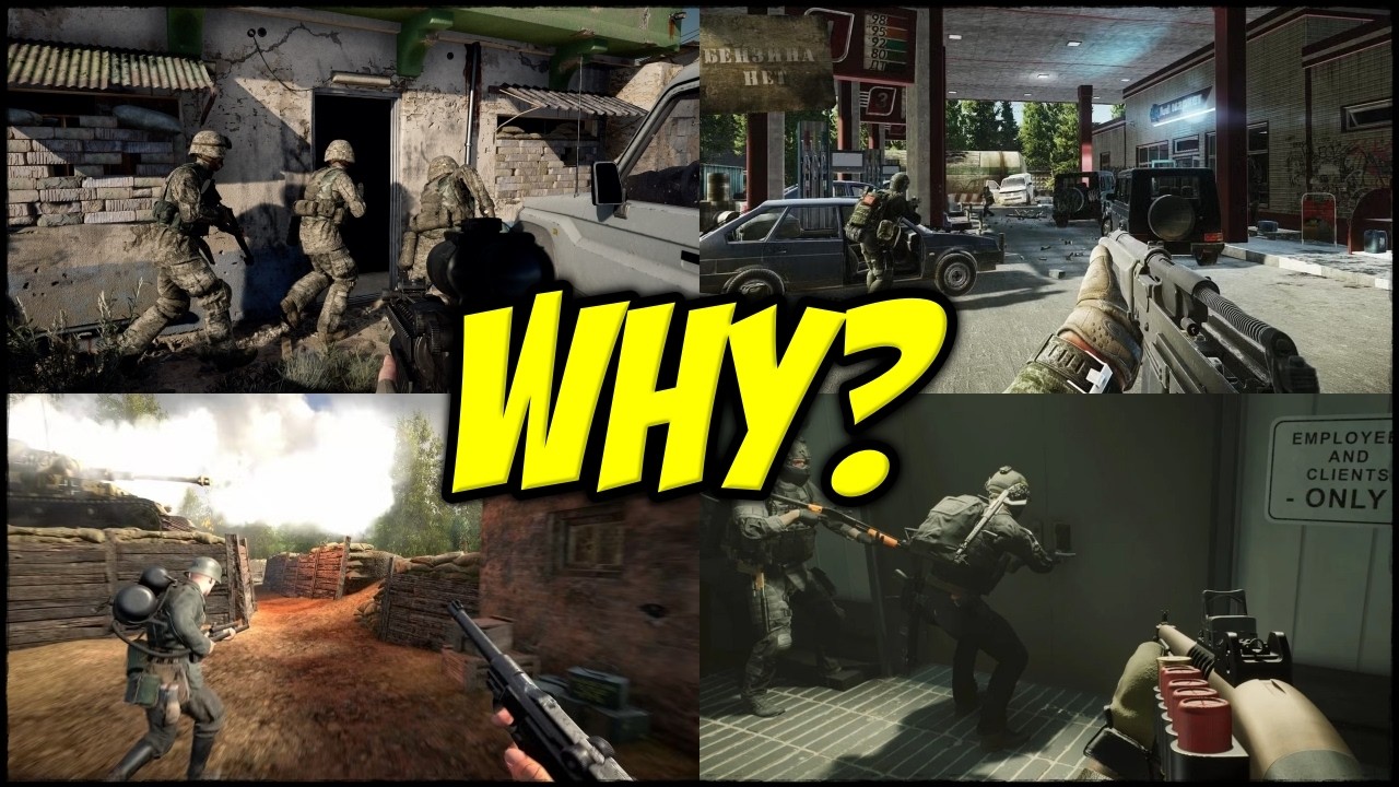 Почему люди играют в реалистичные шутеры?