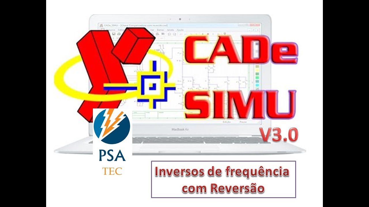 CADe SIMU V3.0 Inversor de frequência com Reversão