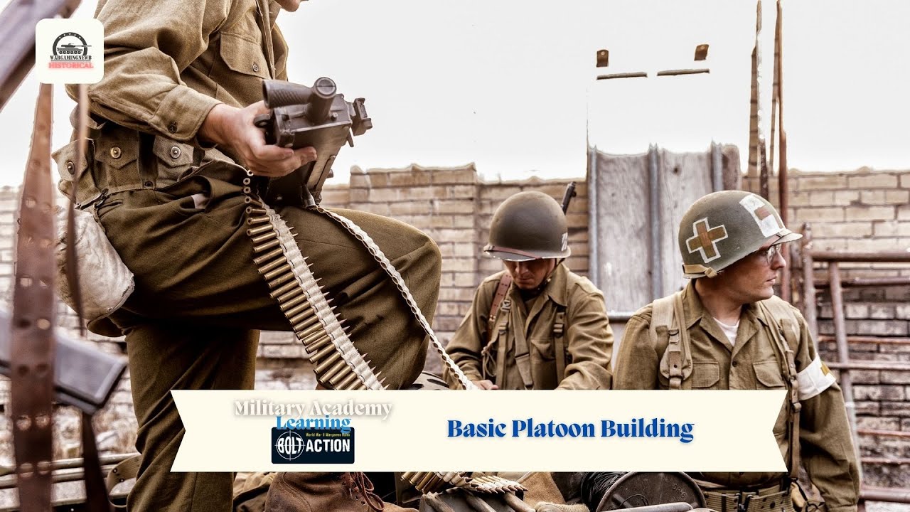Warlord Games Bolt Action: Basic Platoon Building with Easyarmy [VLOG]