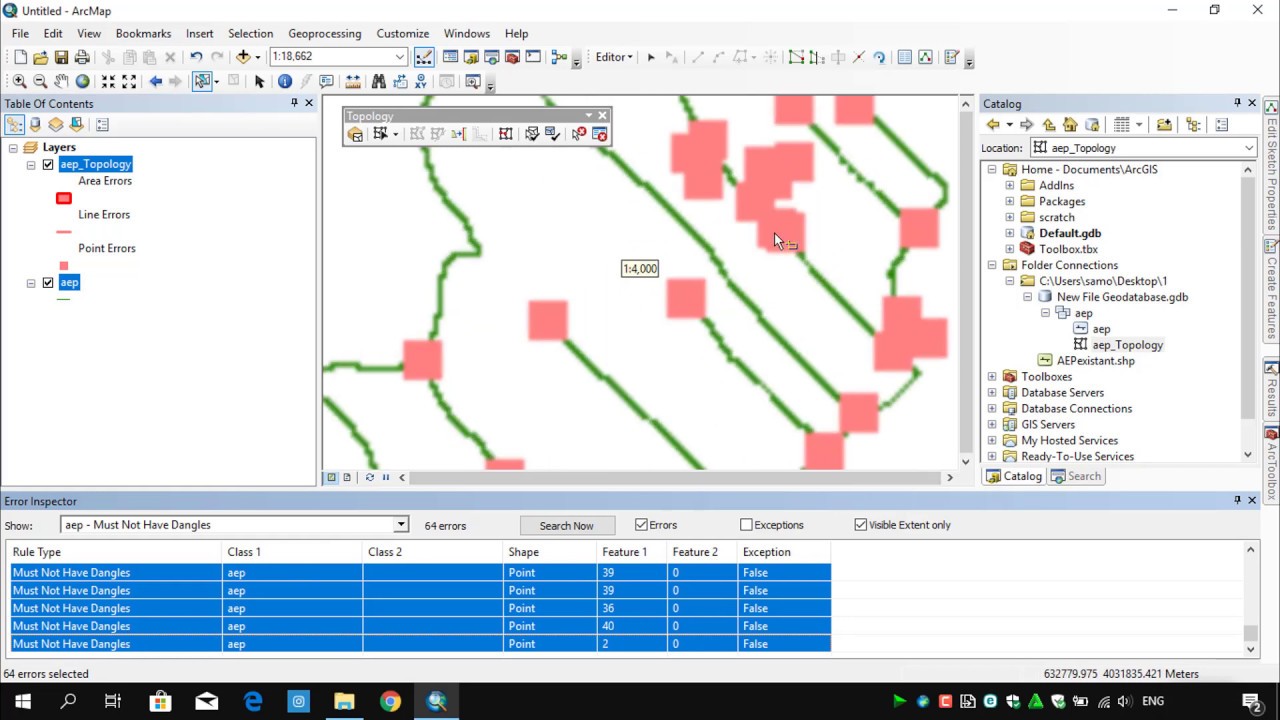 Topology ArcMap