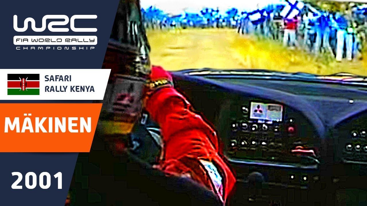 Safari Rally Kenya Classic Onboard - 2001 Tommi M&auml;kinen - Mitsubishi Evo -  Part 2