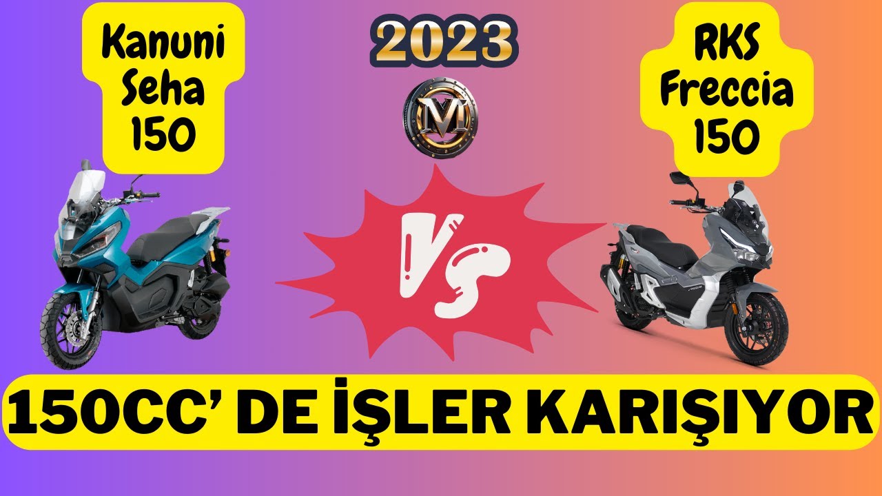 Kanuni Seha 150 vs RKS Freccia 150 / Hangisi Tercih Edilmeli? 150 CC Scooter Karşılaştırması