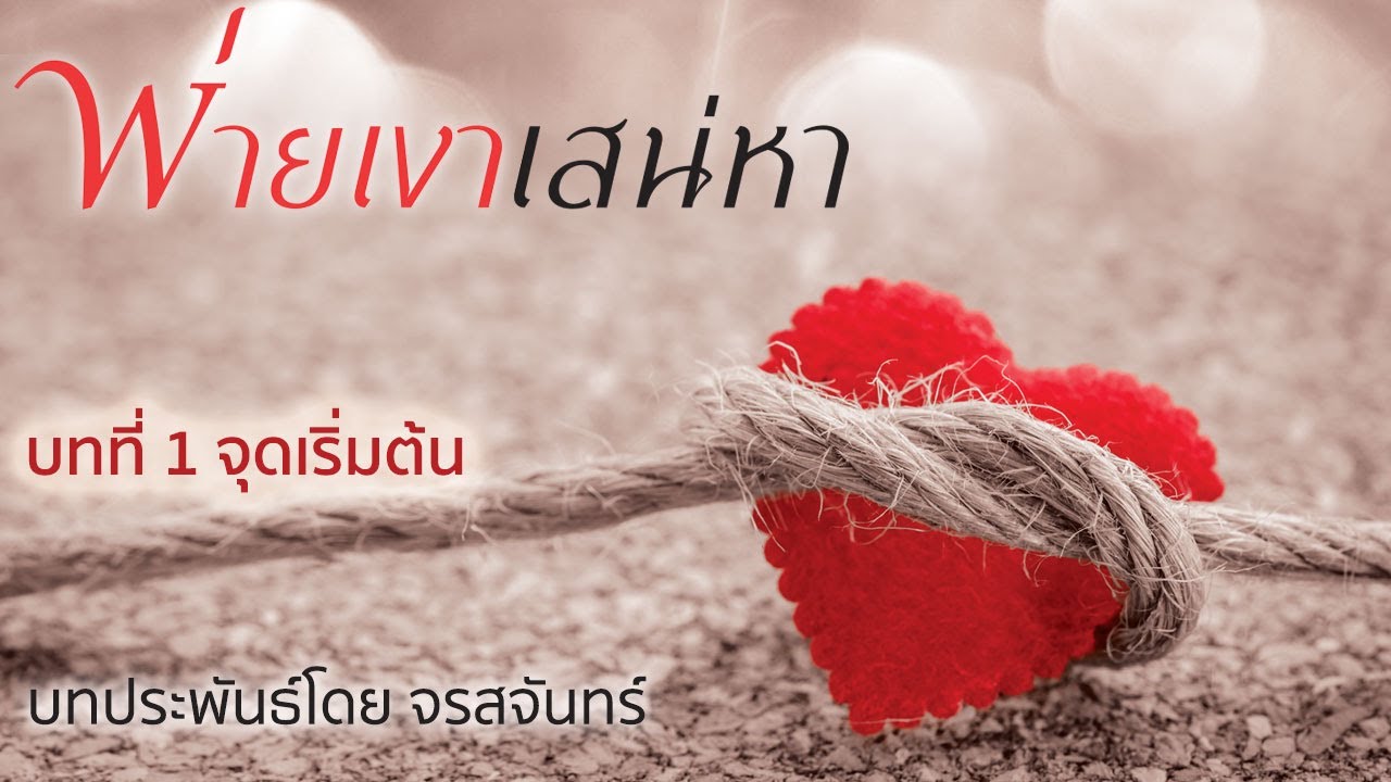 นิยายเสียง ชุดบ้านตัว ต เรื่อง พ่ายเงาเสน่หา โดย จรสจันทร์ บทที่ 1 จุดเริ่มต้น