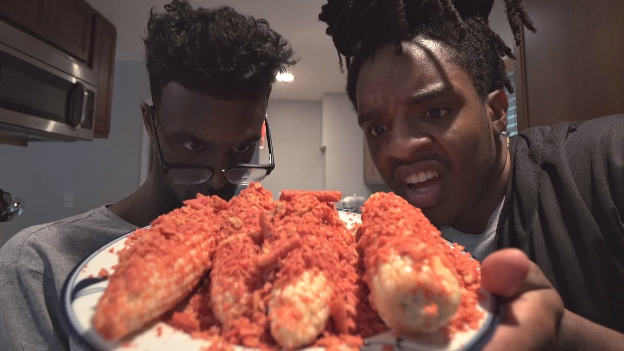 EXTREME TAKIS CORN ON THE COBB !!