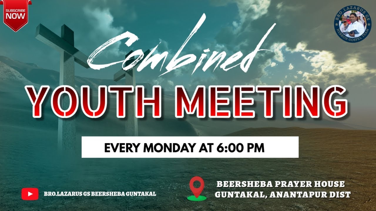 Youth Meeting ll 02/02/2026 II Beersheba Prayer House ll  Guntakal ll #hebron #hebronlive