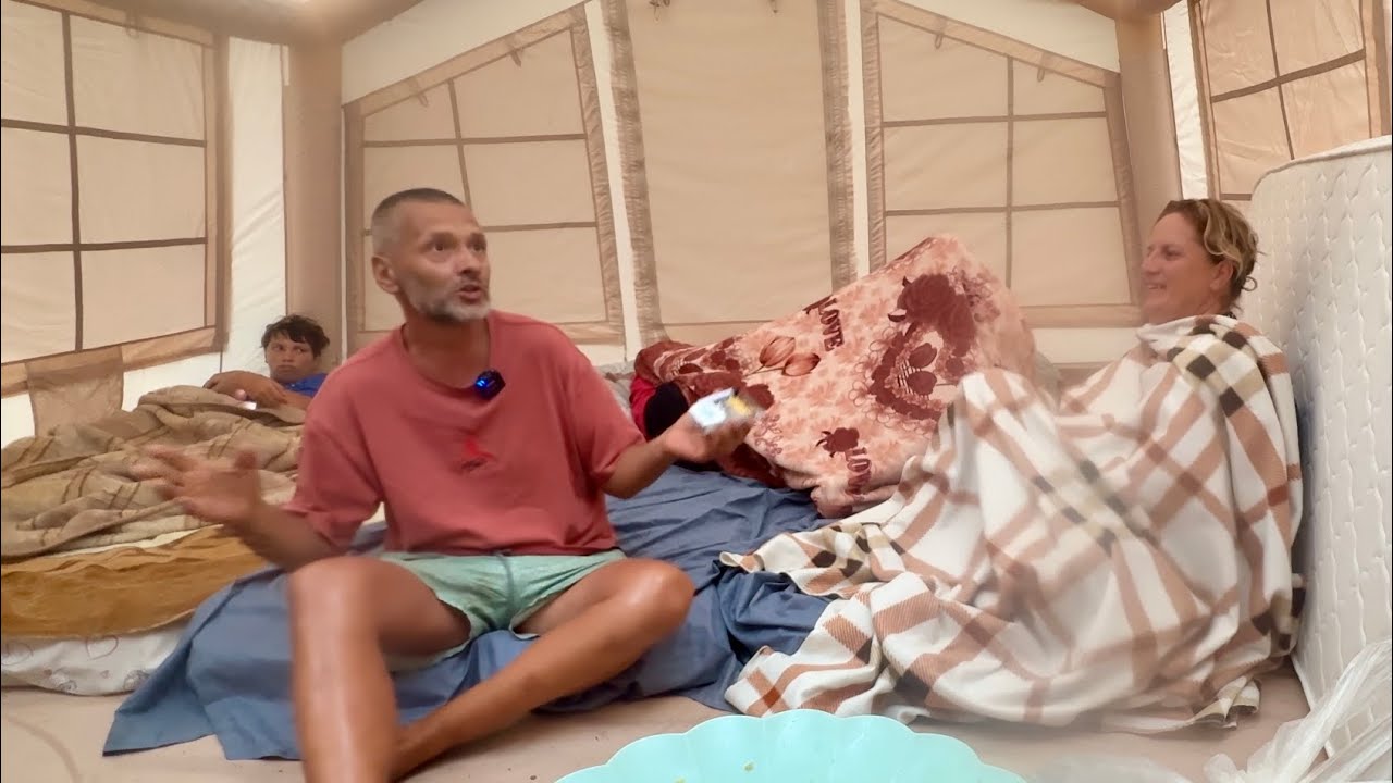 Part 1 - ⛺ “Familja kundër stuhisë – Përgatitjet tona para stuhisë në bregdetin e Bunecit!🌊