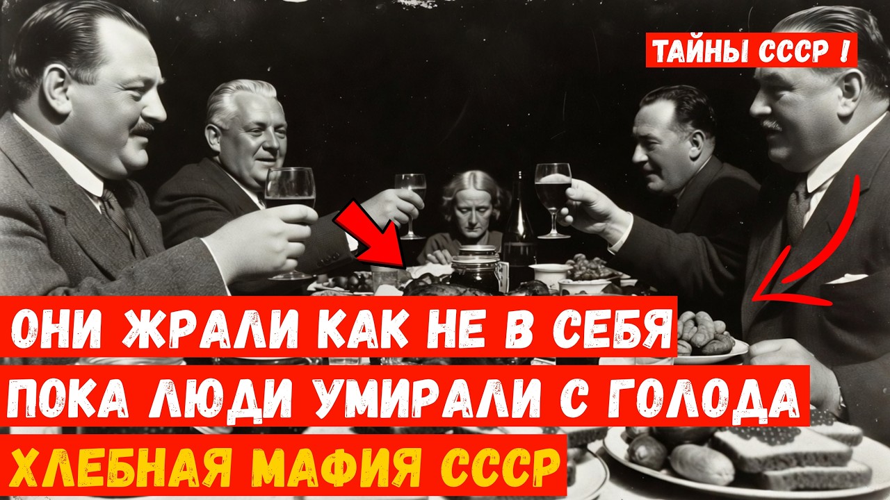 Почему одни умирали от голода, пока другие ели как не в себя? Хлебная мафия СССР