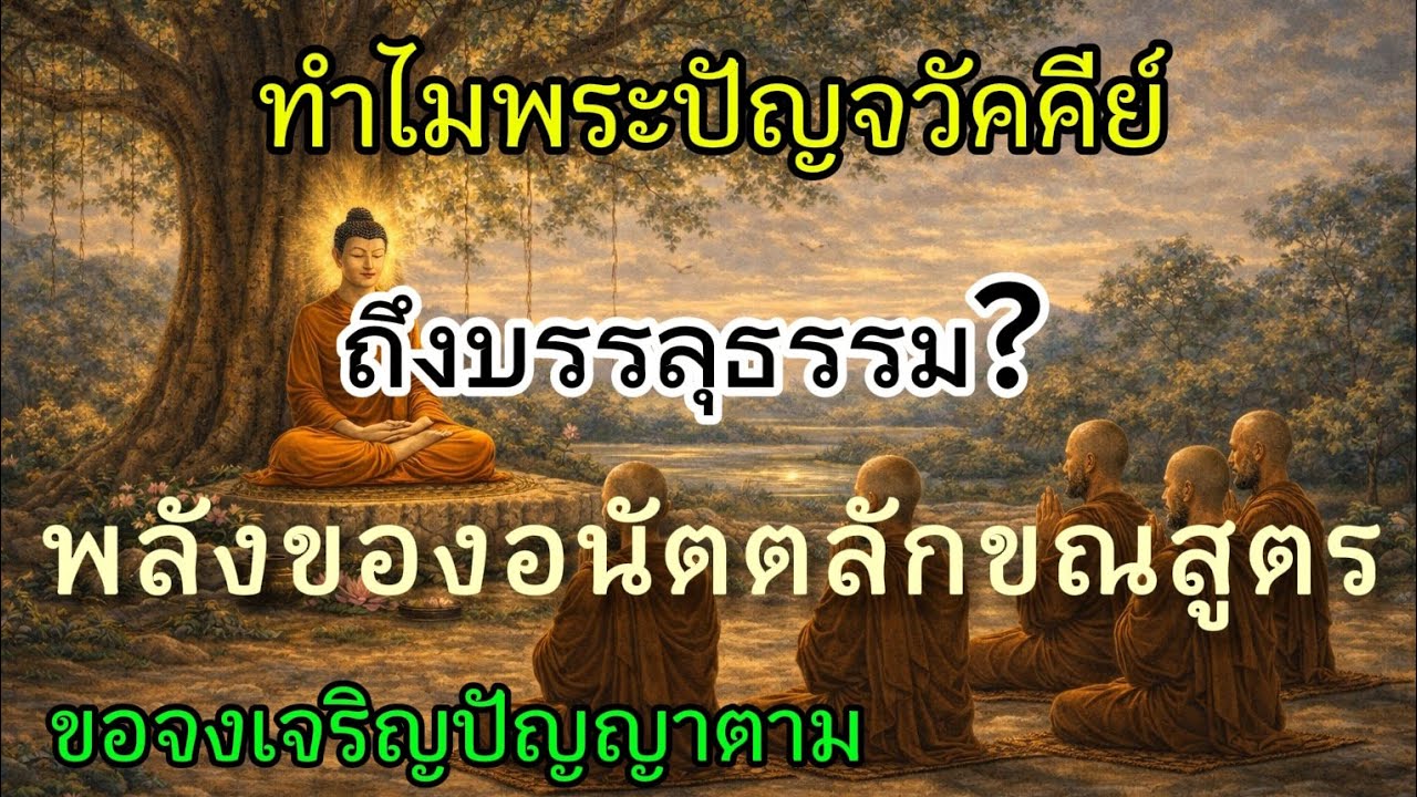 อนัตตลักขณสูตร พระสูตรที่ทำให้พระปัญจวัคคีย์ทั้ง 5 บรรลุอรหันต์