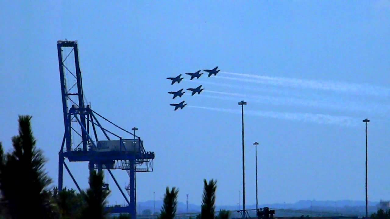 5 Blue Angels Pass Seagirt Marine Terminal