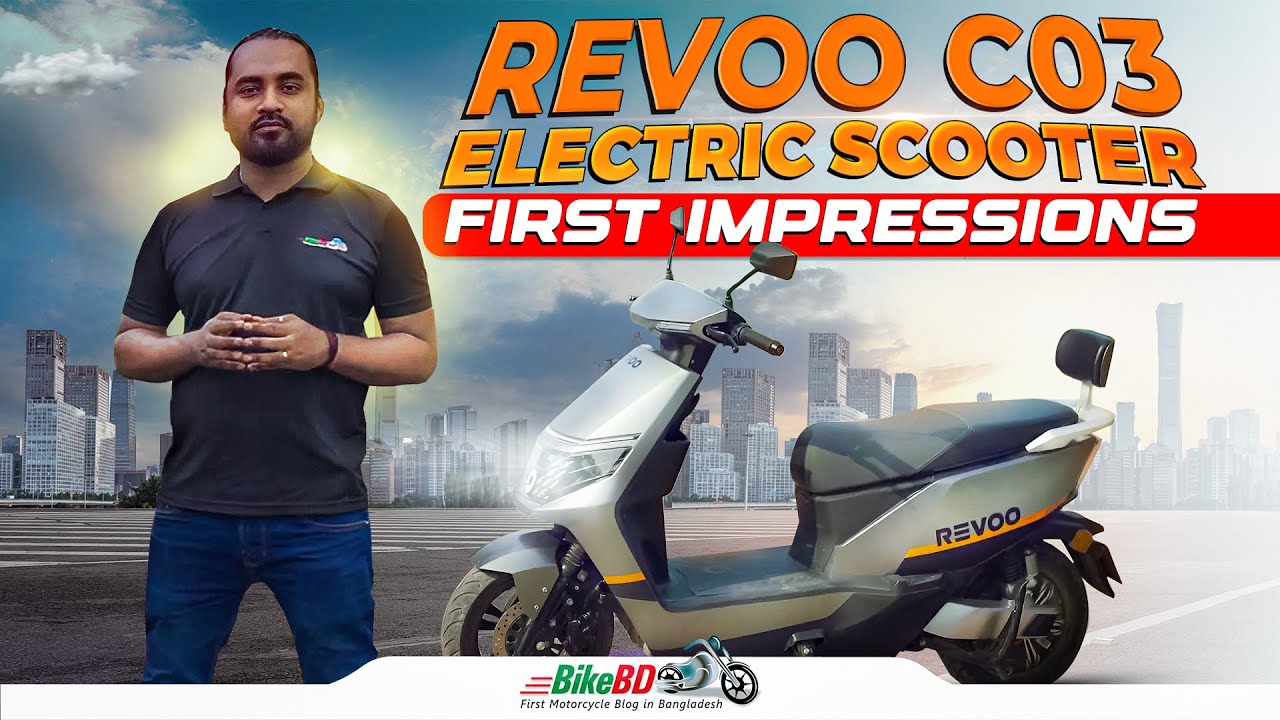 Revoo C03 Electric Scooter Review – First Impressions & Performance Test in Dhaka!