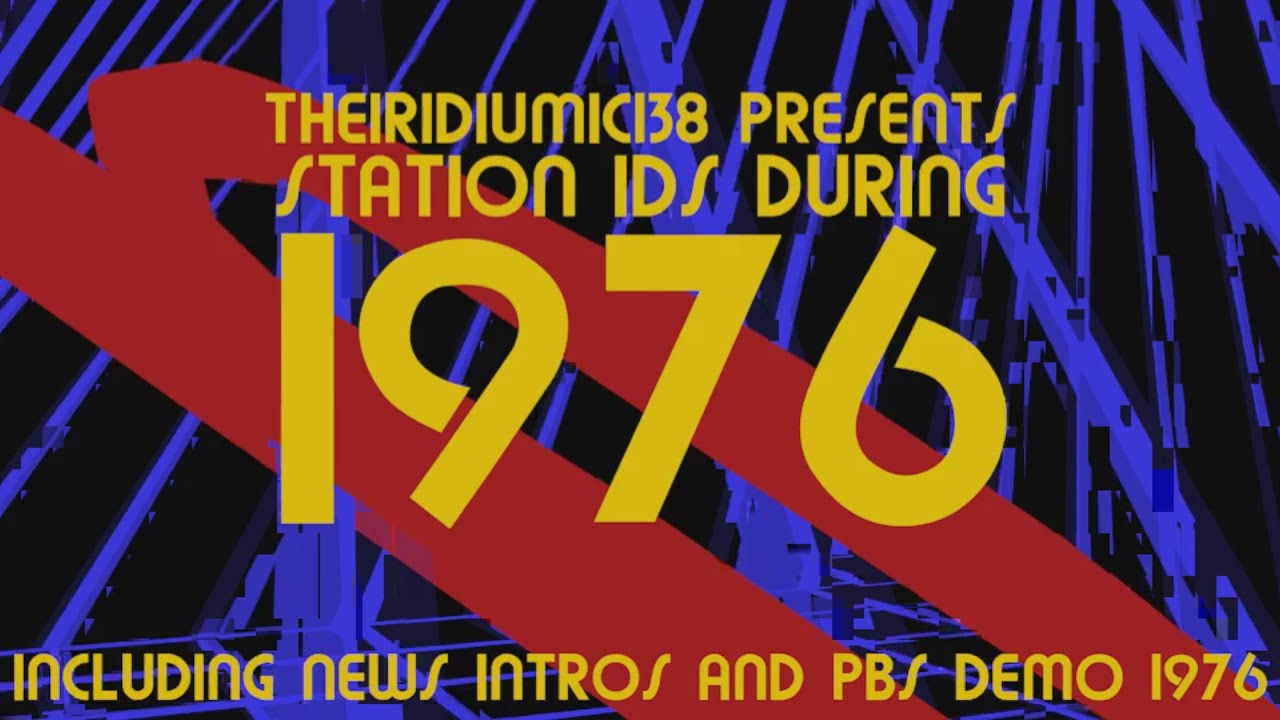 TV Station IDs during 1976 (+ news intros)