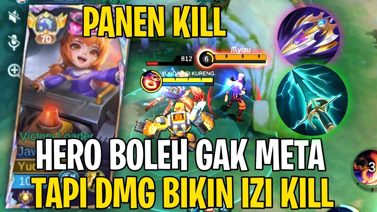 Emang Jawhead Exp Sakit? Ini Buildnya - Top Global Jawhead Gameplay - Mobile Legends