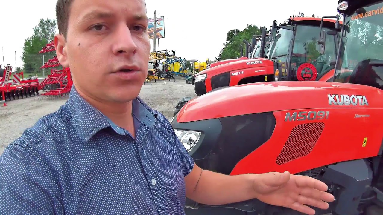 Kubota M5091N!!!! карвидон.