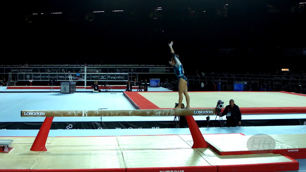 MORI Lara (ITA) - 2017 Artistic Worlds, Montréal (CAN) - Qualifications Balance Beam