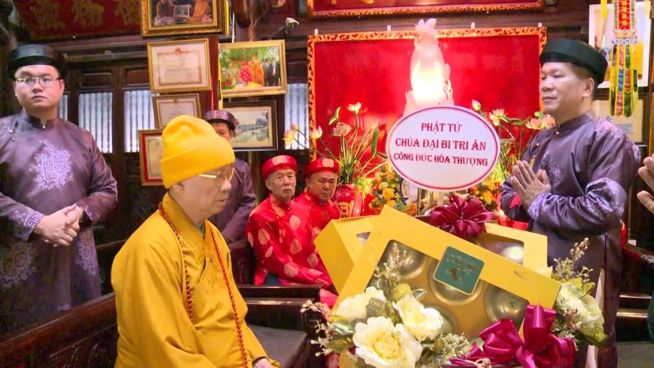 LỄ NHẬP TỰ CHÙA ĐẠI BI -  PHƯỜNG HOÀNG MAI - TP  HÀ NỘI, CHO ĐẠI ĐỨC THÍCH NGUYÊN CHÍNH, 27/ 11/ 25