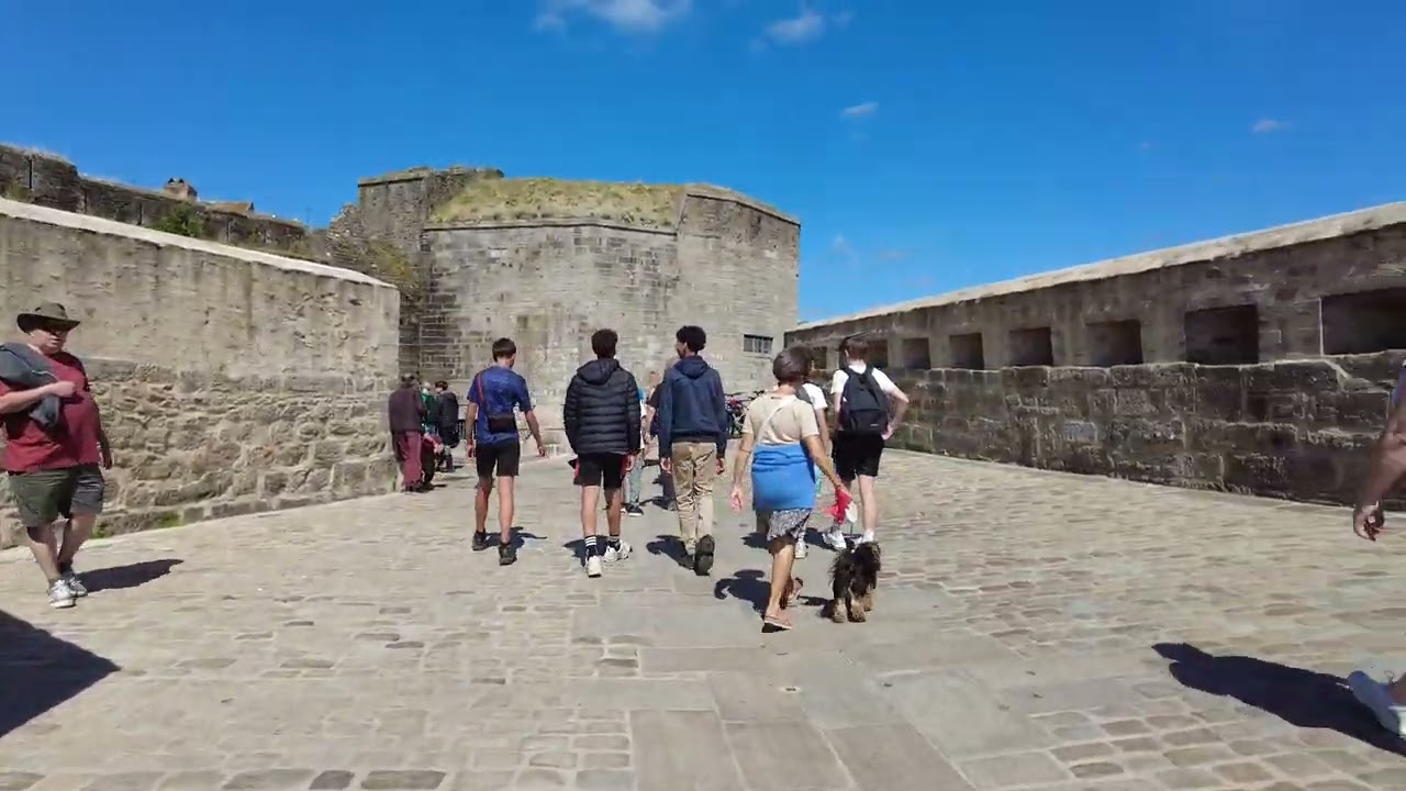 Walking Around 29900 Concarneau, Finistère, Brittany, France 4th July 2024 