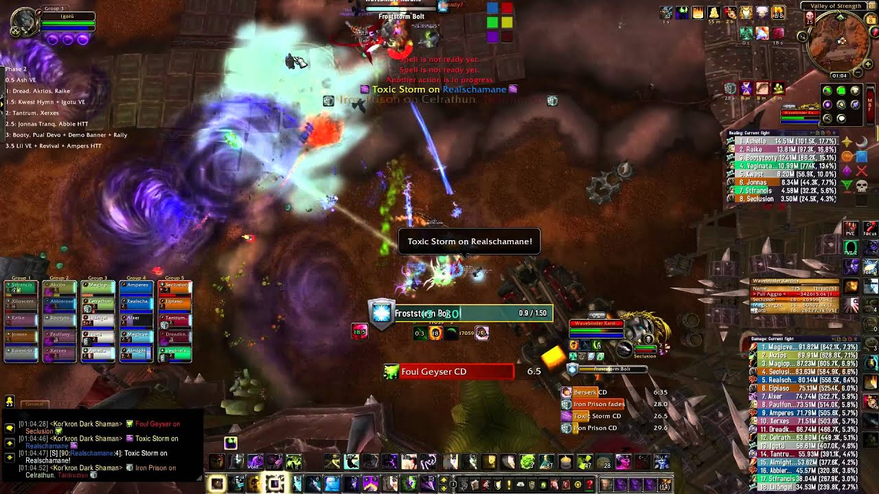 Week 1 - Dark Shamans (25 Heroic) - Pandaem&iacute;a | US-Sargeras