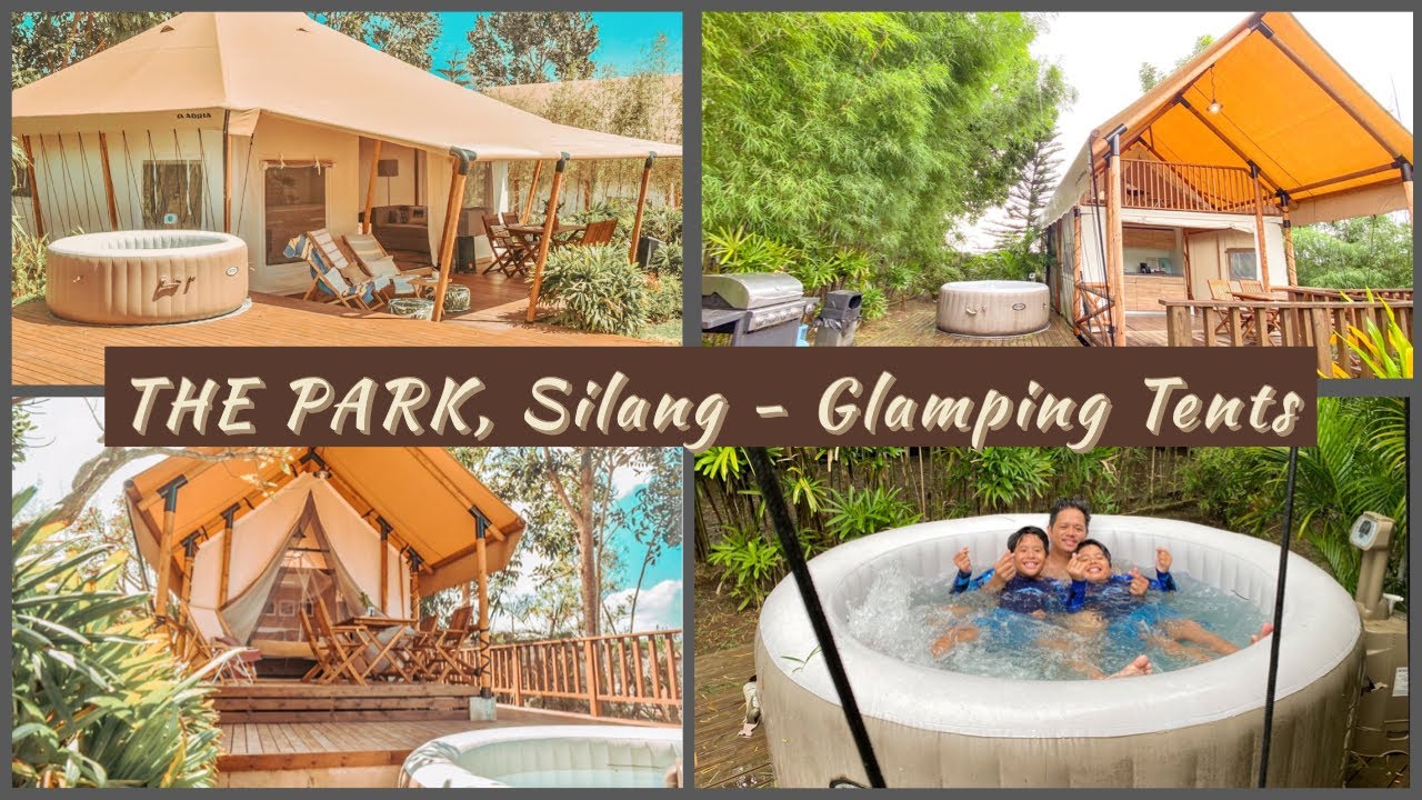 The Park-Silang | FULL GLAMPING TENT TOUR + RESORT TOUR