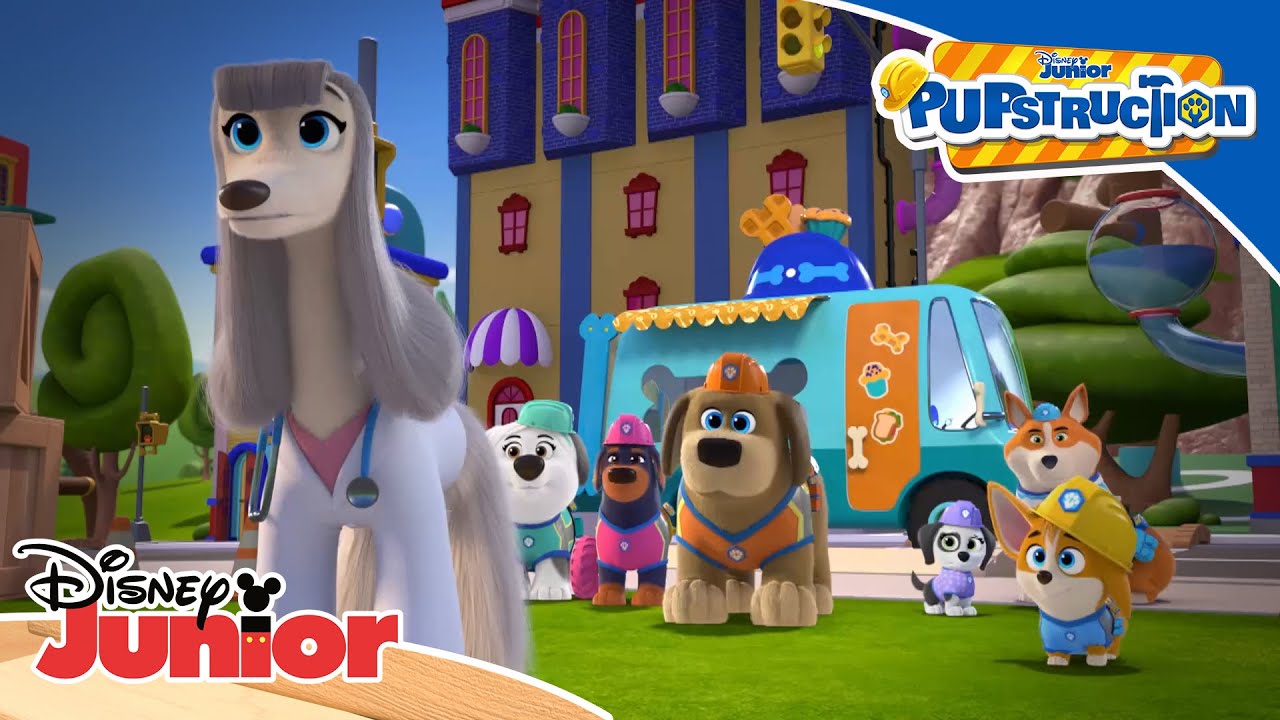 The Doctor's Office 🚧 | Pupstruction 🦺 | Disney Junior MENA