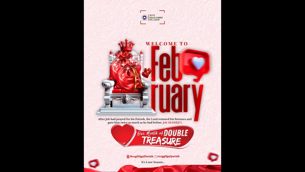 RCCG GILGAL PARISH - YOUTH SERVICE(VALENTINE SPECIAL) - FEBRUARY 15TH 2026