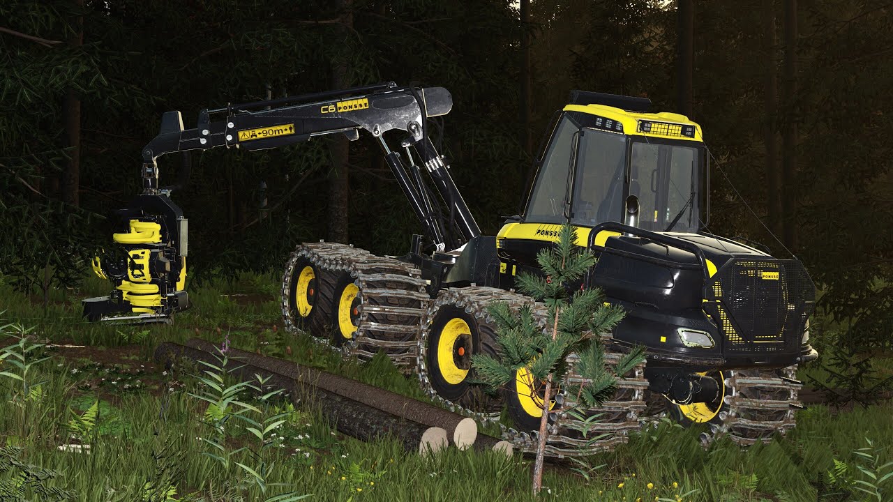 Lake side cutting | EP. 2 | Fs22 timelapse | Forestry in Honkakorpi