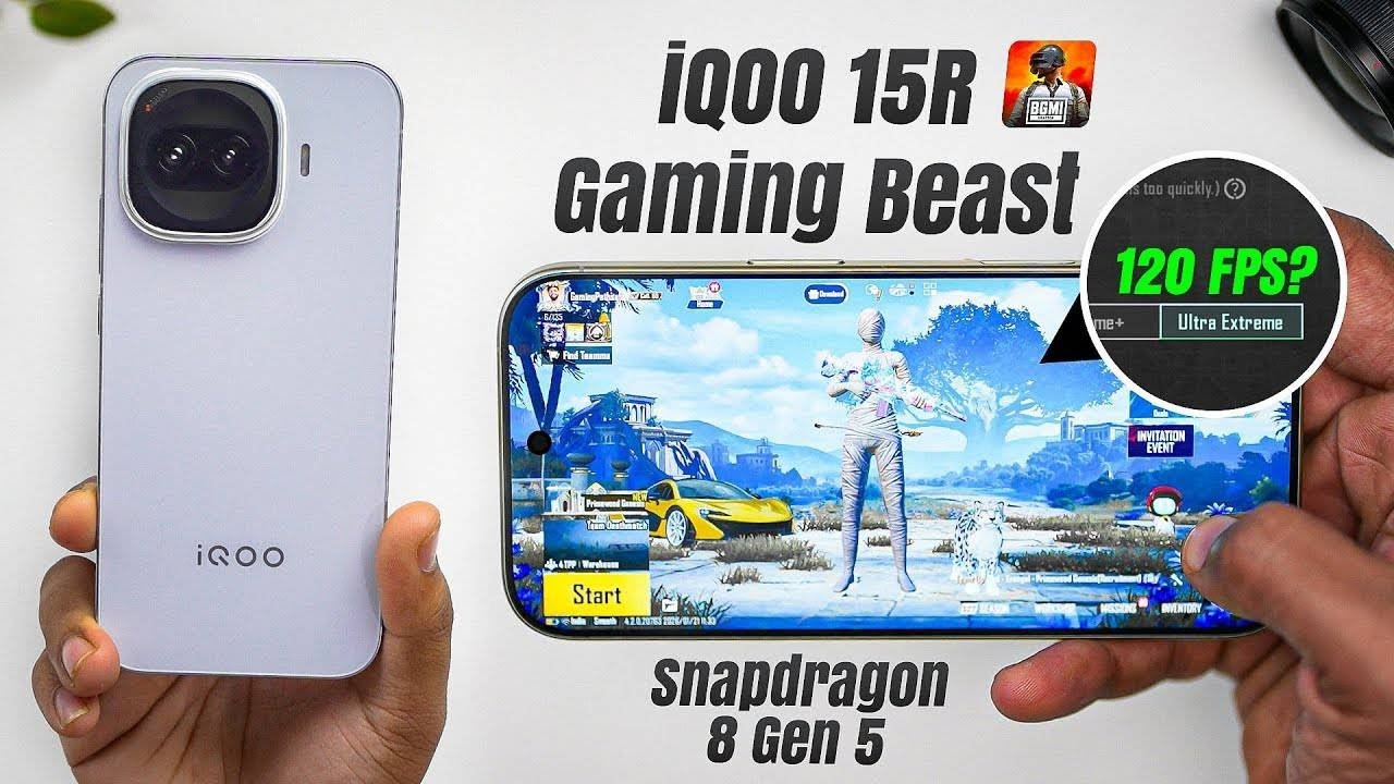 iQOO 15R India Confirmed? | BGMI Gaming Test & Price 🔥