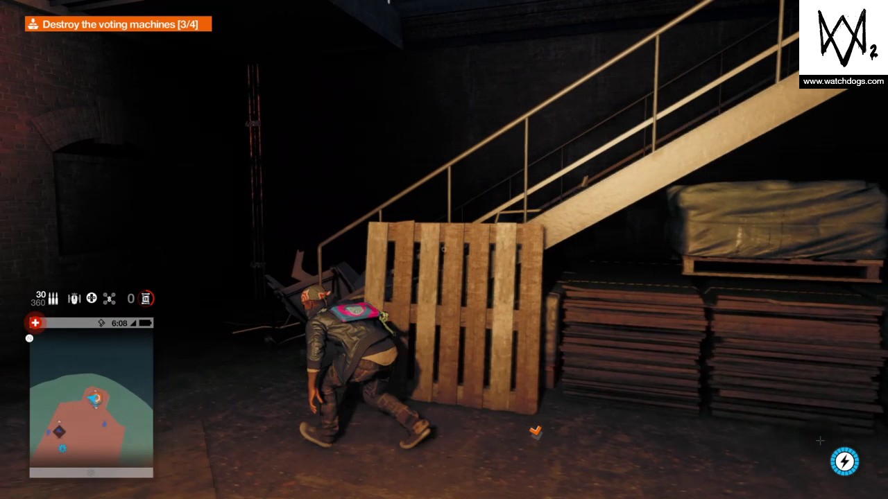 WATCH_DOGS® 2 how to destroy the voting machines without being detected