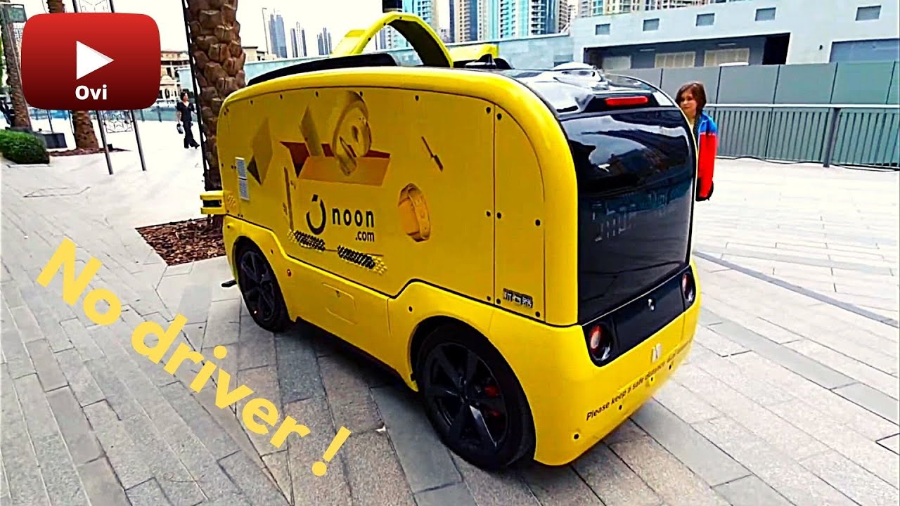 SELF-DRIVING DELIVERY Car in Dubai
