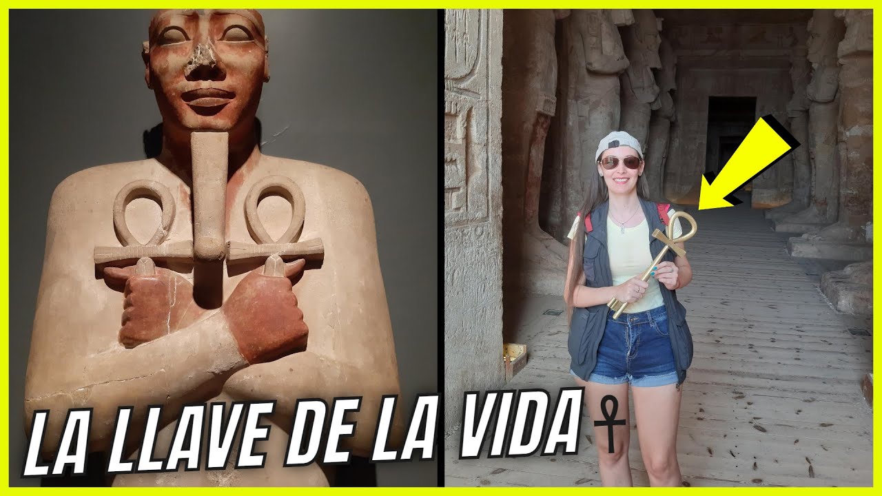 🔶 Qué es el ANKH 𓋹 egipcio ⁉ Símbolos Antiguo Egipto 🙌🏼