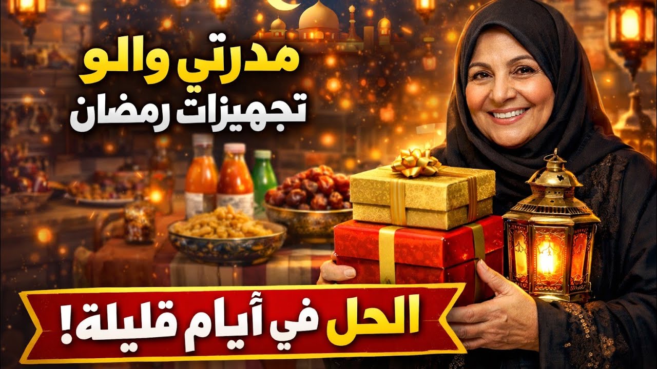 مدرتي والو مشي مشكل مزال عندك الوقترمضان قريب ونت مدرتي والو  مشي مشكل جبت ليك الحل في أيام فليلة