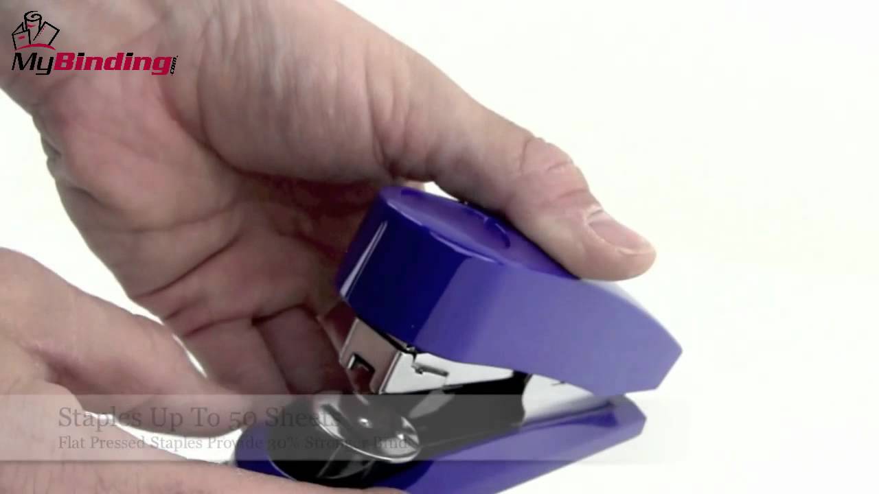 Novus B4FC Flat Clinch Executive Stapler Demo