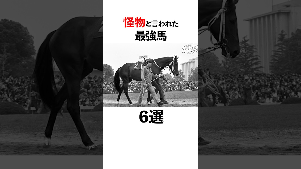 『怪物』と呼ばれた最強馬6選