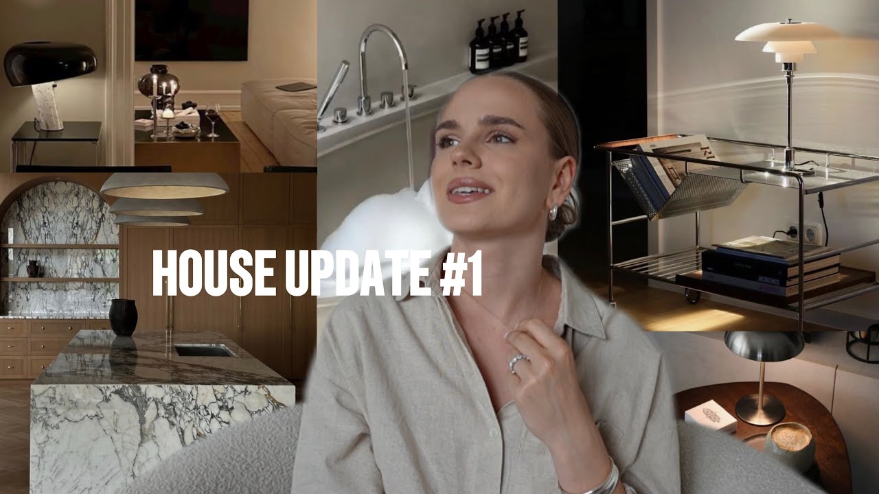 HOUSE UPDATE #1 | projekt mojego domu | wizja wnętrza