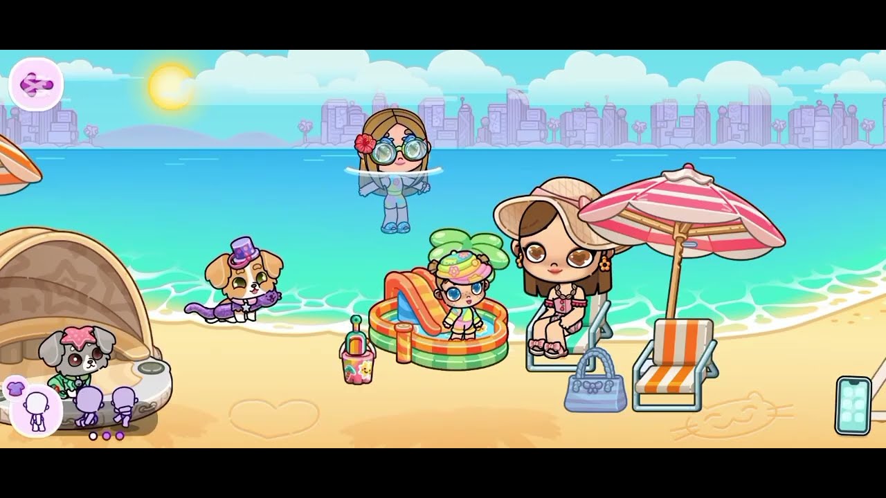 Vacaciones en avatar Word 